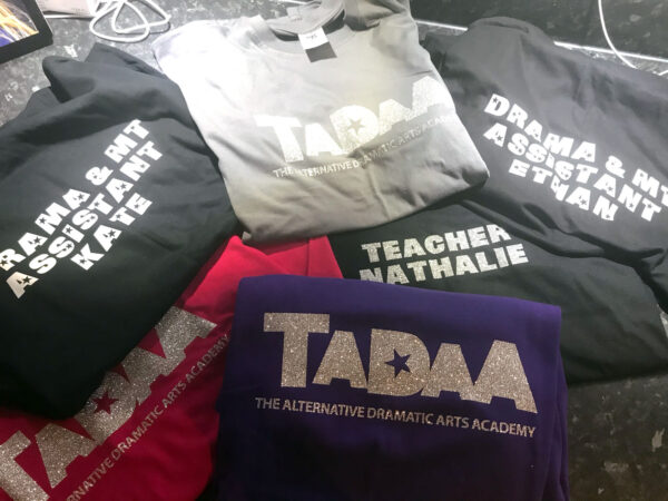 TADAAA t-shirts