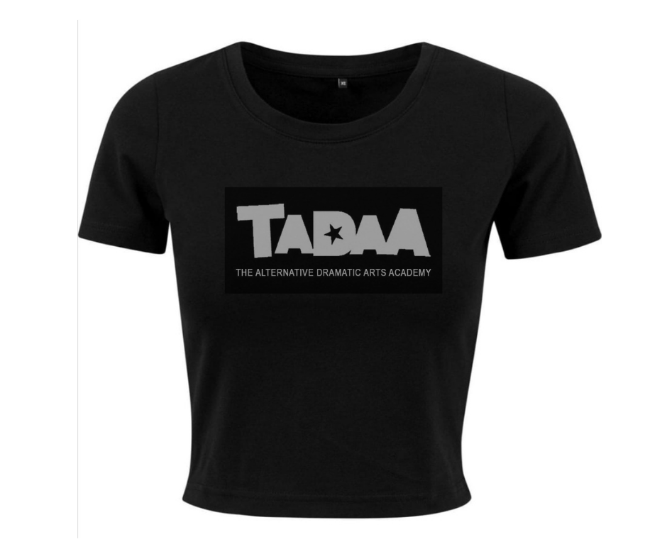 Cropped T-shirt Kids Black – TADAA – The Alternative Dramatic Arts Academy